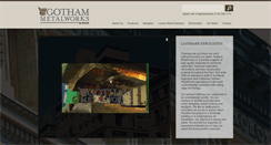 Desktop Screenshot of gothammetals.com